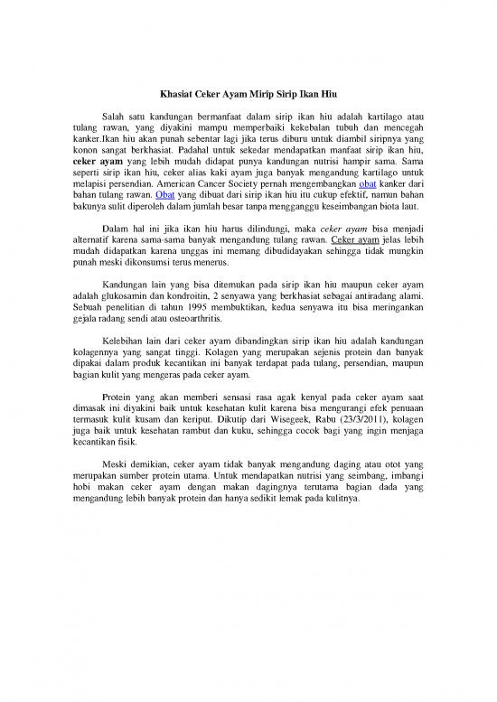 picture1_Keseimbangan Pdf 7123 | Khasiat Ceker Ayam Mirip Sirip Ikan Hiu - Pertanian Dan Peternakan