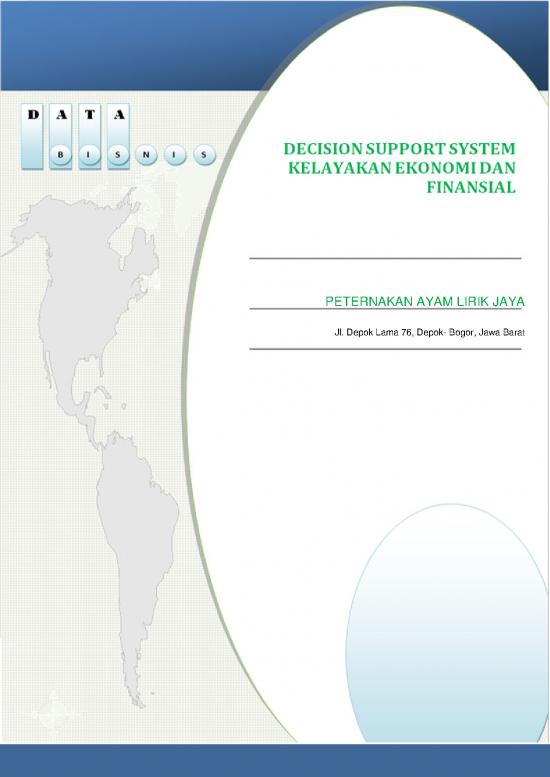 picture Laporan Pdf 7188 | Serba Serbi   Contoh Hasil Laporan Bisnis Kelayakan Perusahaan Peternakan Ayam - Pertanian Dan Peternakan