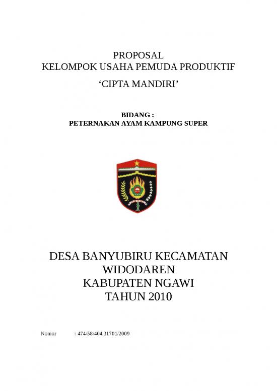 picture_File - Proposal Usaha Id 7189 | Serba Serbi   Contoh Proposal Permohonan Bantuan Dana Kupp Untuk Peternakan Ayam Kampung Super Bagi Kelompok Usaha Pemuda Produktif - Pertanian Dan Peternakan