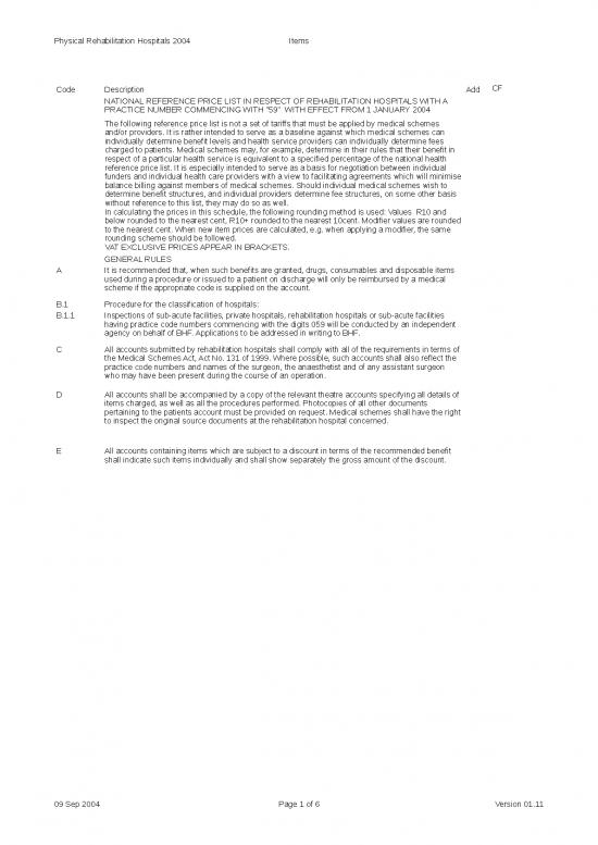 picture Billing Format In Excel Free Download 7300 | Physical Rehabilitation Hospitals Xls - Standar Format