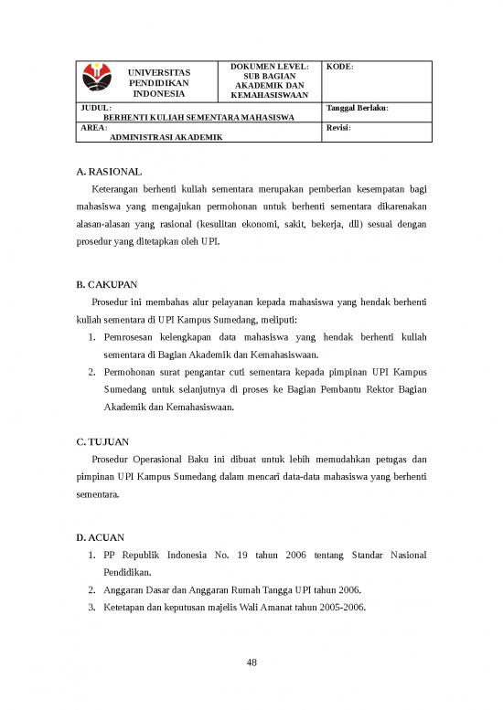 picture_File - Surat Pengantar Id 7406 | Sop Berhenti Kuliah Sementara Mahasiswa - Standar Format