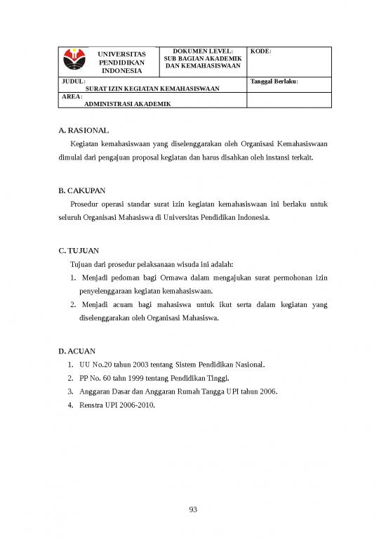 picture_Surat Izin Id 7419 | Sop Surat Izin Kegiatan Kemahasiswaan - Standar Format