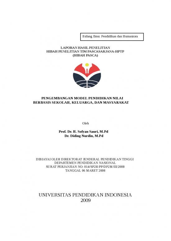 picture1_File - Laporan Penelitian Id 7439 | Pengembangan Model Pendidikan Nilai Berbasis Sekolah  Keluarga  Dan Masyarakat - Ilmu Kependidikan