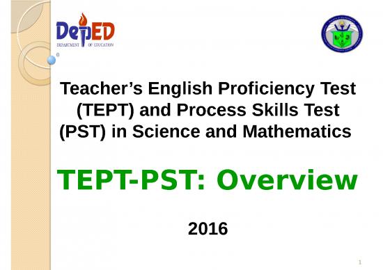 picture Information Ppt 70453 | 5 2016 Tept Pst Overview