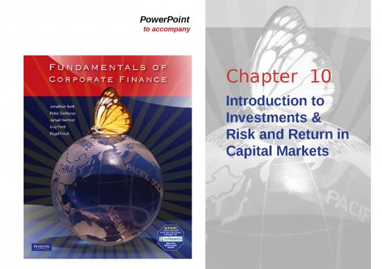 picture_Corporate Powerpoint Templates 73950 | 8 Risk Return   Student Copy