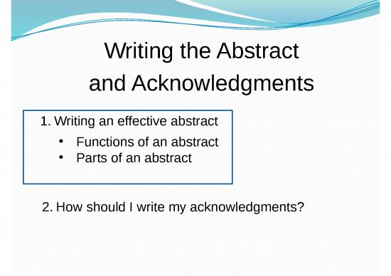 picture_Information Ppt 66914 | Abstract  Acknowledgments