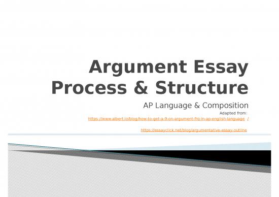 picture Argument Essay Ppt 73945 | Argument Essay Structure