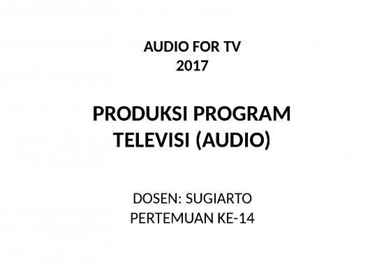 picture_Company Presentation Templates 72833 | Audio For Tv Pertemuan 14