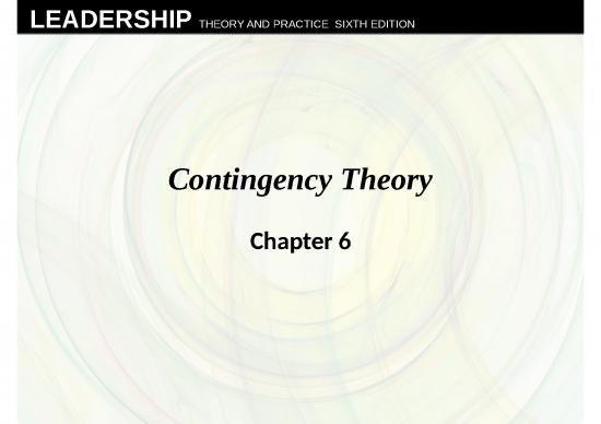 picture Assessment Ppt 73721 | Ch6 Contingency