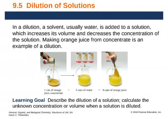 picture Ppt In Chemistry 72092 | Ch9 5 Dilution Of Solutions Gob Structures 5th Ed