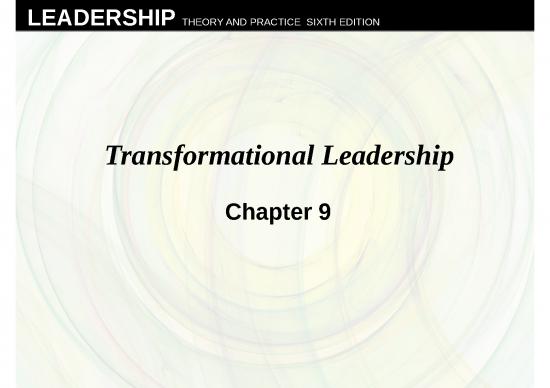 picture Leadership Ppt 73722 | Ch9 Transformational