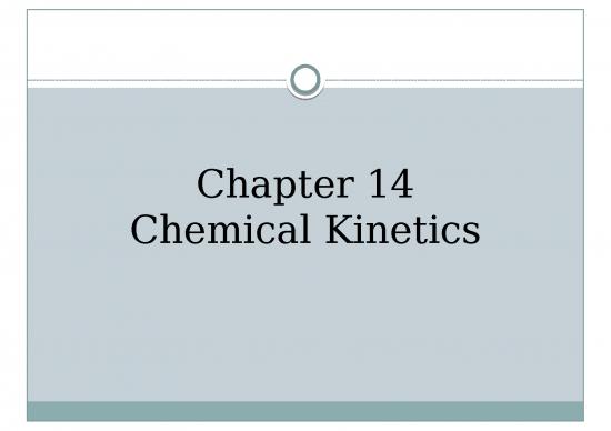 picture Chemical Kinetics Ppt 72131 | Chapter 14 Kinetics Part 1