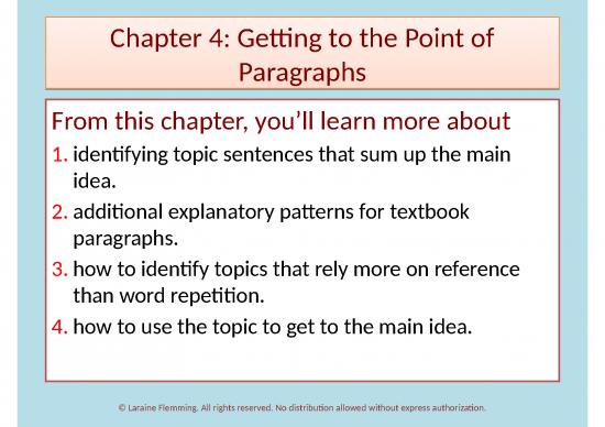 picture_Topic Sentence Ppt 73185 | Chapter 4 Powerpoint Lectures Notes