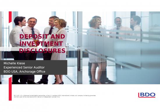 picture Information Ppt 73371 | Deposit Investment Disclosure