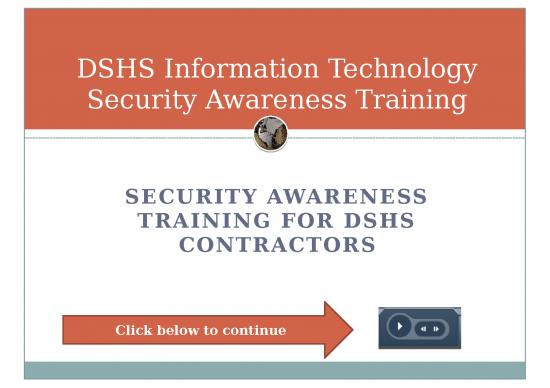 picture Ppt For Information Security 74069 | Dshs Contractor It Awareness Training (2016)
