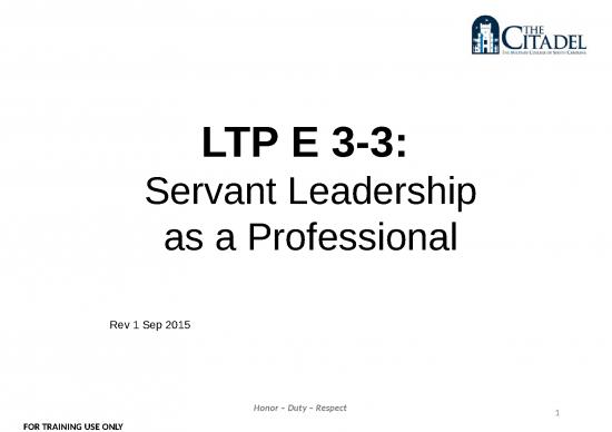 picture Business Ppt Templates 73978 | E 3 3 Servant Leadership As A Professional
