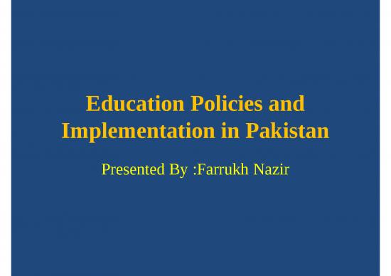 picture Education Ppt 72885 | Education Policy And Implementation In Pakistan