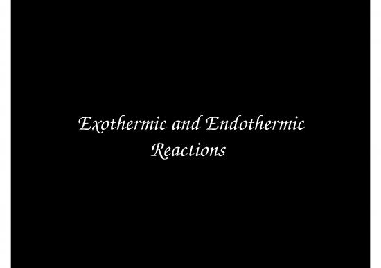 picture Chemical Reactions Ppt 72240 | Endo And Exo