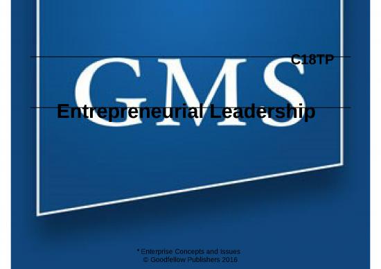 picture1_Business Ppt Templates 74145 | Fileent Con & Iss Chapter 8 Entrepreneurial Leadership