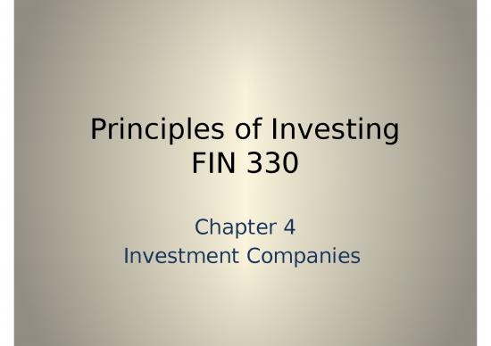 picture_Mutual Funds Ppt 73451 | Fin330 Chapter 04