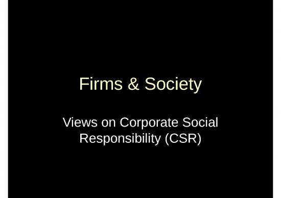 picture Csr Ppt Templates 73879 | Firms And Society