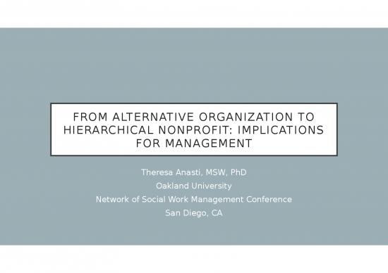 picture Leadership Ppt 73767 | From Alternative Organization To Hierarchical Nonprofit Implications For Management