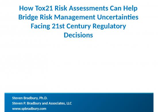 picture Ppt Chemical 72378 | Future Tox Iii Presentation Bradbury Final