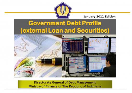 picture_Portfolio Management Ppt 71867 | Government Debt Profile Jan 2011 Edition