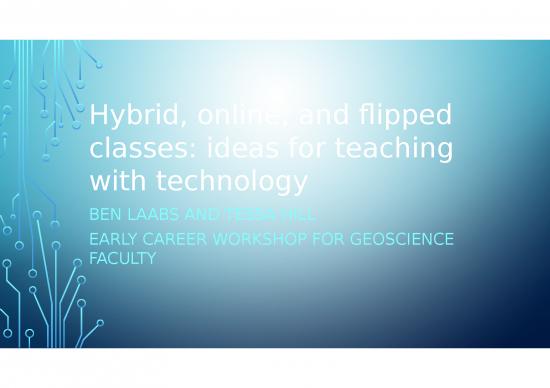 picture Powerpoint For Students 72855 | Hybrid Online Flipped Classes