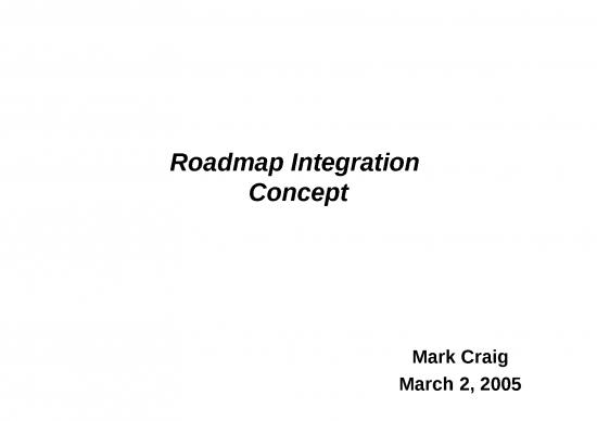 picture Roadmap Ppt 72705 | Integration Primer