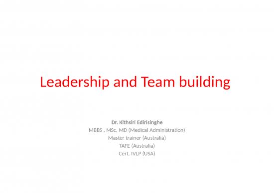 picture Leadership Ppt 73591 | Leadership And Team Building