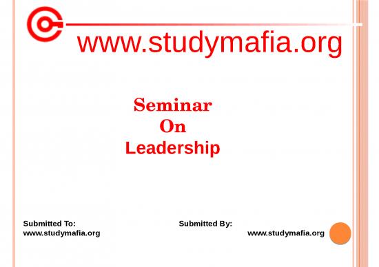 picture Presentation On Leadership Styles 73781 | Leadership Ppt