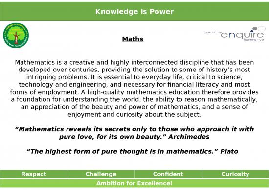 picture Mathematics Ppt Presentation Download 72459 | Maths Curriculum Overview