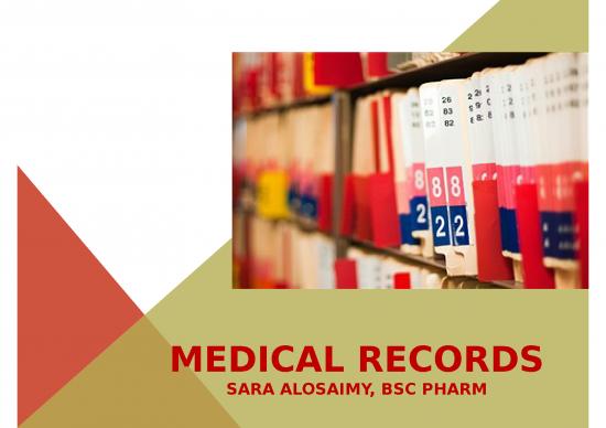 picture Information Ppt 73089 | Medical Record