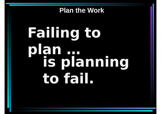 picture_Slideshare Management 72782 | Mod 2 Plan The Work 2005 2006