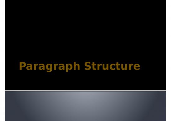 picture_Essay Ppt 73272 | Paragraph Structure1