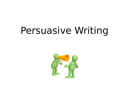 picture Online Learning Ppt 73179 | Persuasive Writing Bge S2
