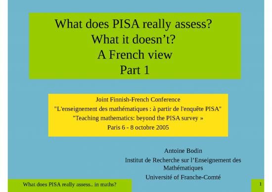 picture_Math Ppt 72409 | Pisa A French Point Of View Part1