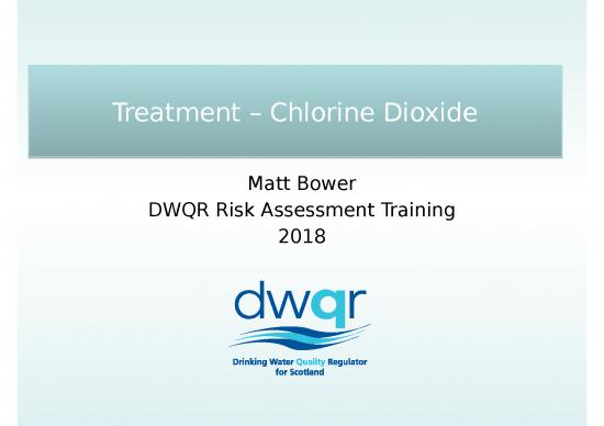 picture_Chlorine Ppt 72129 | Pws Ra Treatment Chlorine Dioxide Disinfection