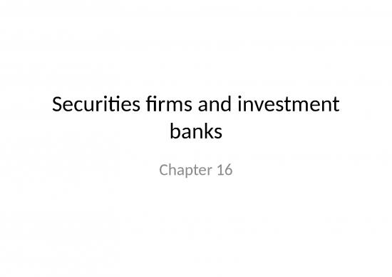 picture Company Presentation Templates 73535 | Securities Firms And Investment Banks