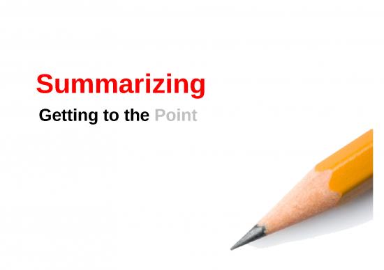 picture_Information Ppt 73935 | Summarizing Lesson1