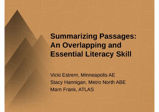 picture Information Ppt 73157 | Summarizing Ppt