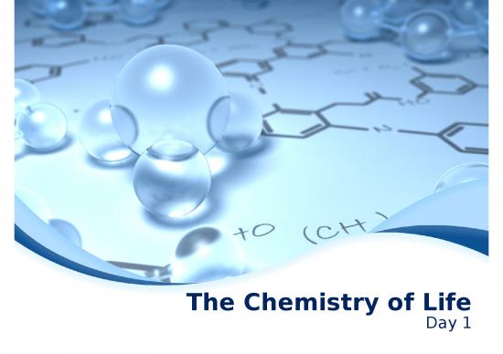 picture Ppt In Chemistry 72189 | The Chemistry Of Life   Revised