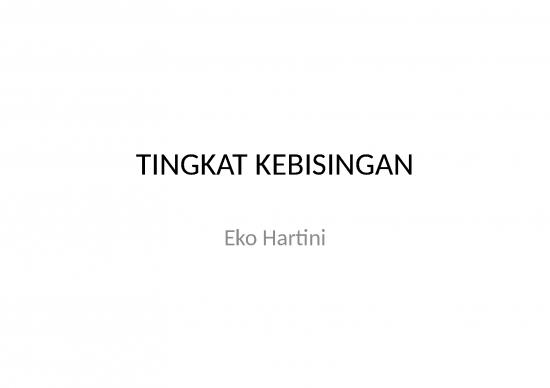 picture Sound Ppt 72861 | Tm 3 Tingkat Kebisingan