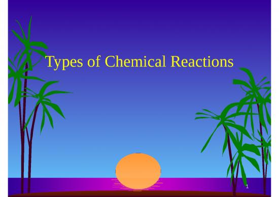picture Chemical Reactions Ppt 72175 | Types Of Reactions