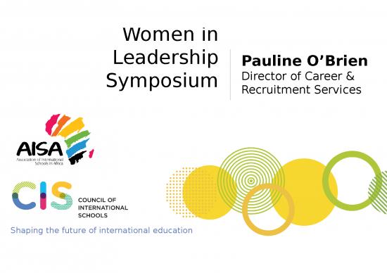 picture Financial Presentation Template 73362 | Women In Leadership Symposium 2018 280820
