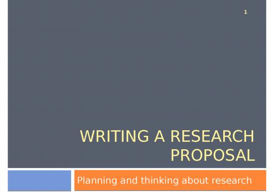 picture Writing Ppt 73335 | Writing A Research Proposal Slides