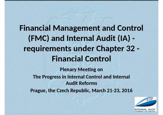 picture_Financial Presentation Template 71979 | Zoran  Financial Management And Control Fmc And Internal Audit Ia   Requirements Under Chapter 32   Eng