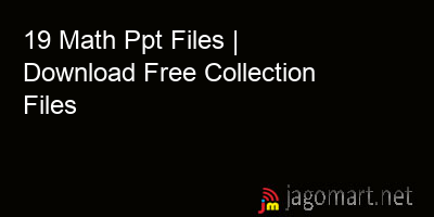 picture 19 Math Ppt Files | Download Free Collection Files