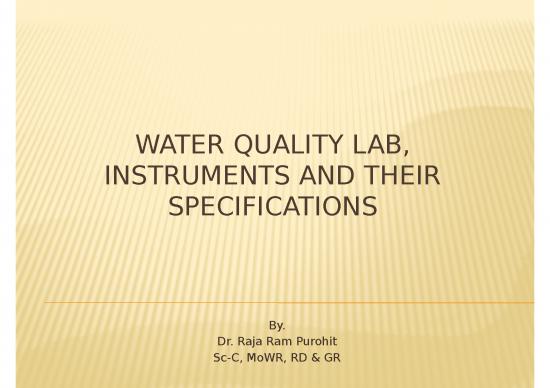 picture1_Quality Ppt 75618 | 11 Wq Lab, Instruments And Its Specifications